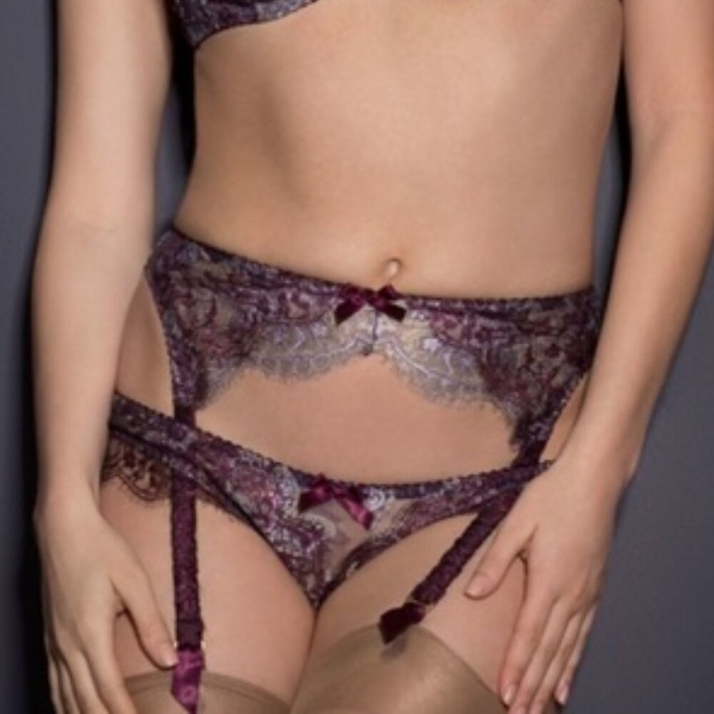 Agent Provocateur Soirée LATUTA Suspender Garter Large NEW